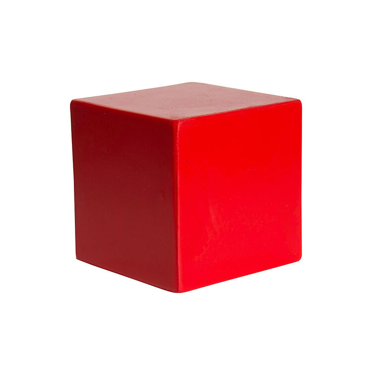 Squishy Stress Reliever Cube Shape Memory Foam Anti Stress Ball