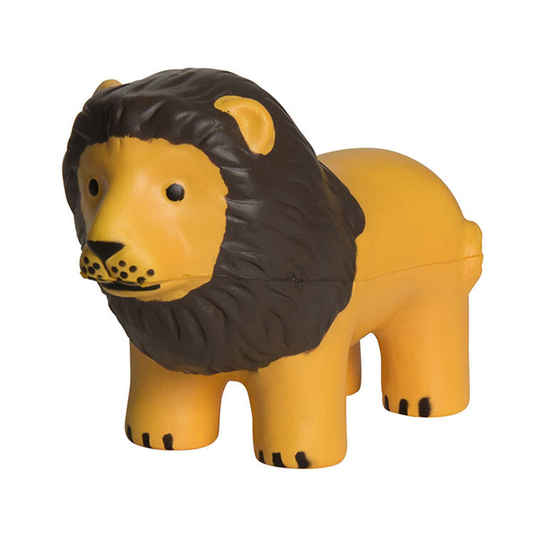 Promotieartikelen op maat PU-foam leeuw anti-stressbal stressreductor