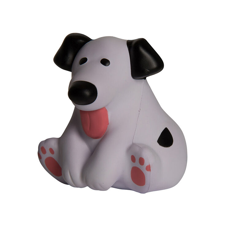 Werblicher PU-Dickhund-Stressball aus Schaumstoff, Tierform, Anti-Stress-Spielzeug