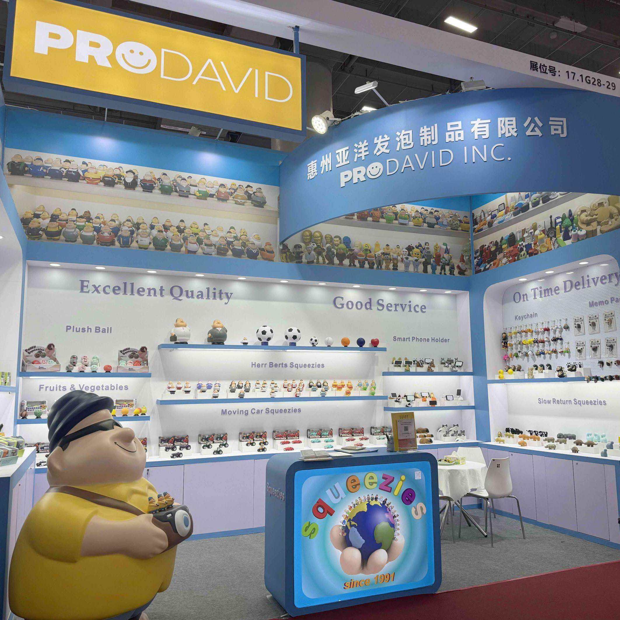 Pro David Inc. Highlights Innovation at 138th Canton Fair Phase 3 Toy Exhibition: Booth 17.1G28-29, Zone D