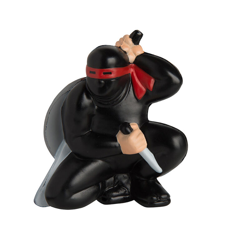 Promotional Soft Toy Cheap Custom PU Ninja Warrior Memory Foam Anti Stress Balls