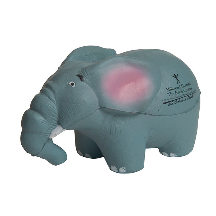 PU Foam Elephant Shape Anti Stress Balls for Animals Promotional Gift