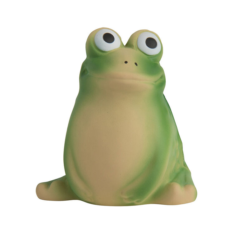 Promotional Toy PU Foam Stress Relief Ball Soft PU Foam Frog Anti-Stress Ball Gift
