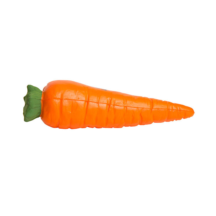 Custom PU Carrot Shape Anti-Stress Ball Toys Novelty Promotional Gifts for Stress Relief