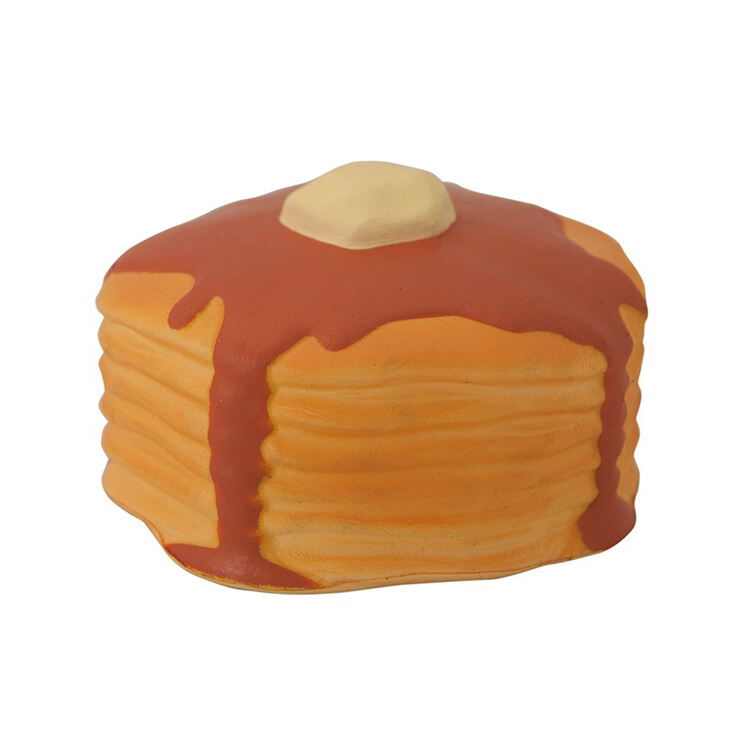 Soft Squishy PU Stack of Pancakes Shaped Foam Toys Stress Ball Giveaway Gifts