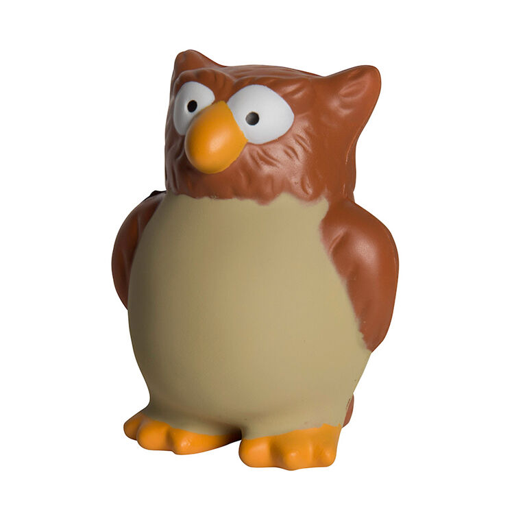 PU Foam Anti Stress Reliever in Owl shaped Stress Balls Promotional Toys