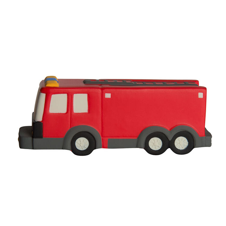 Eco-friendly PU Memory Foam Fire Truck Anti Stress Squeeze Reliever Toy Ball for Promotional Gifts & Anxiety Reducer