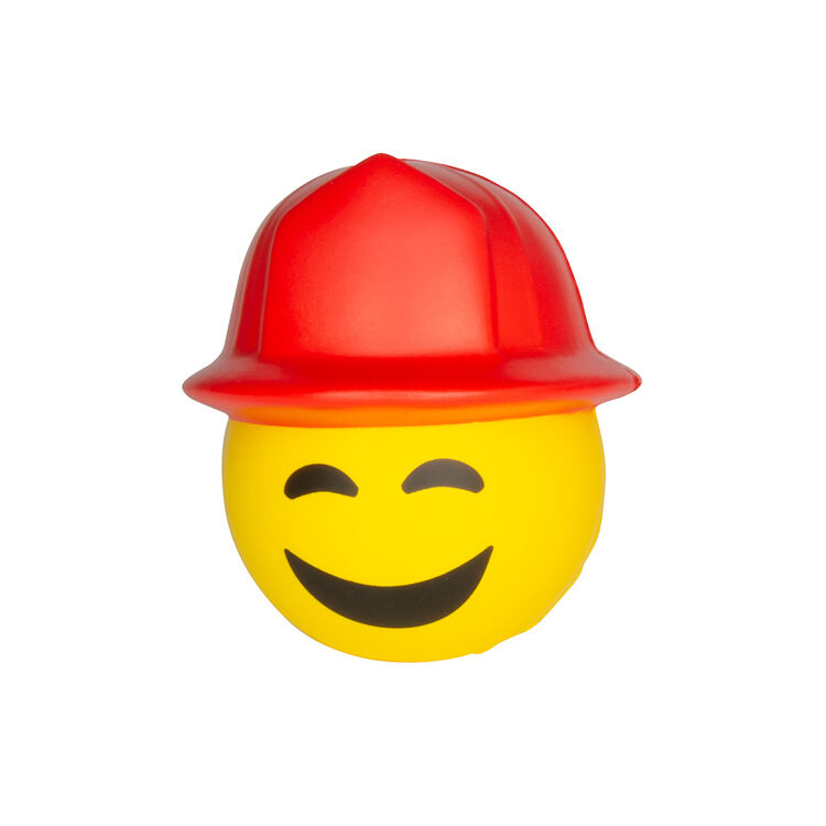 PU Fireman Emoji Hat Stress Reliever