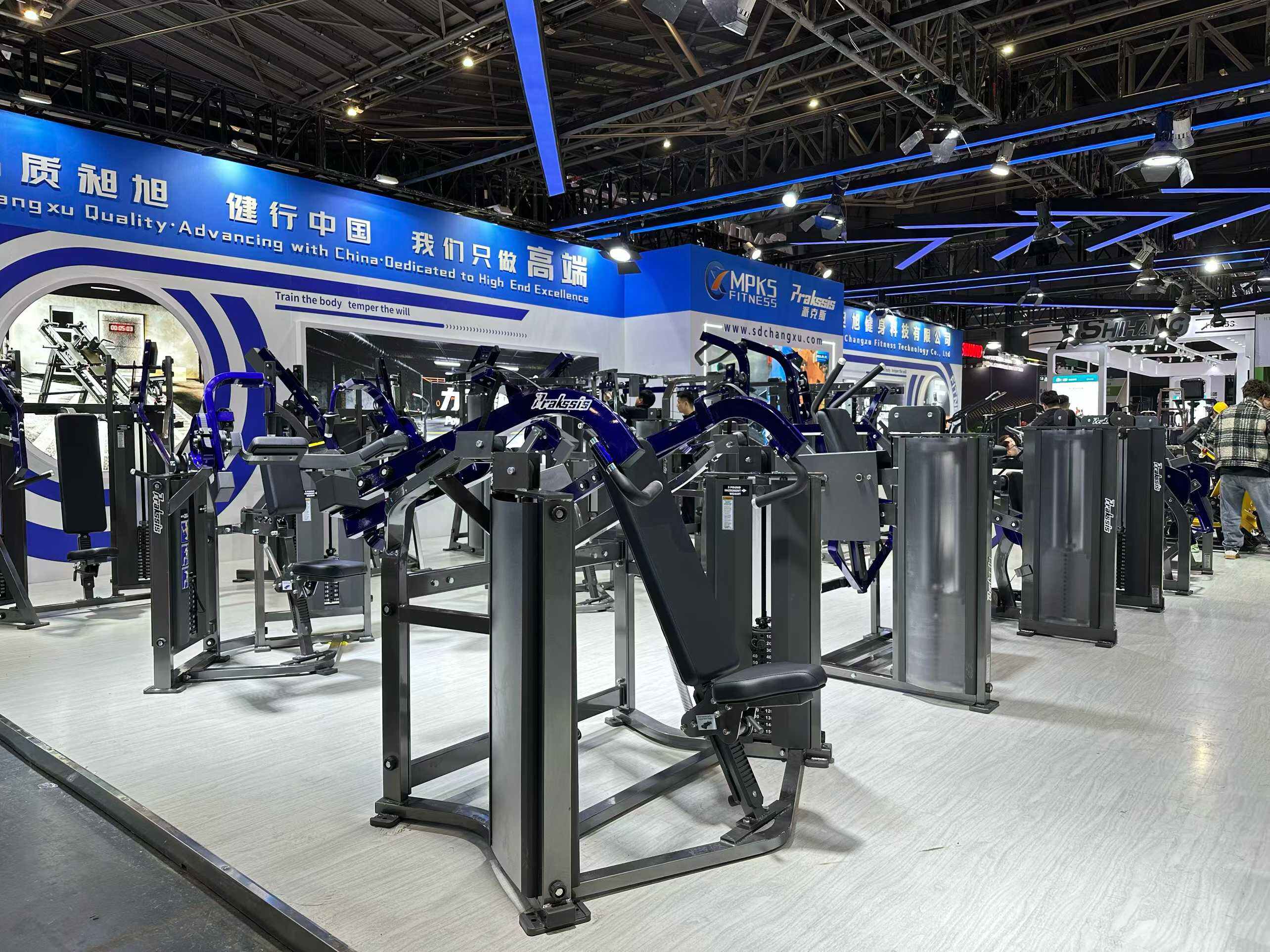 Changxu Fitness Equipment z powodzeniem debiutuje na IWF 2026, prezentując nowoczesne rozwiązania fitness komercyjnego