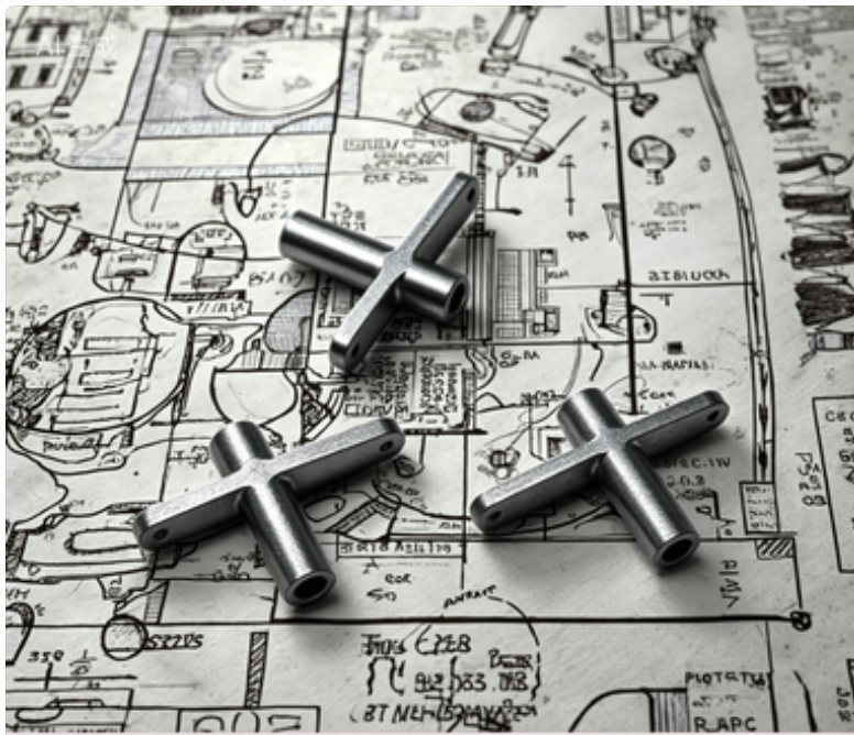 Custom Stainless Steel Cross Pin, Precision Machined Cross Shaft for Industrial Machinery, OEM Available