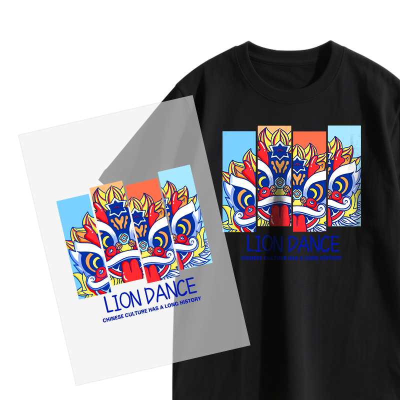 DTF Transfer Film Bright Colors For T-shirts
