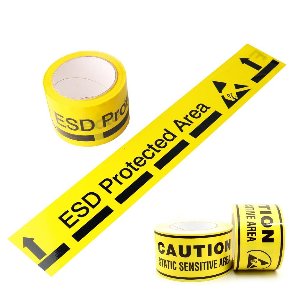 ESD Floor Marking Tape – Anti-Static Warning & Aisle Tape for Cleanrooms & Workstations
