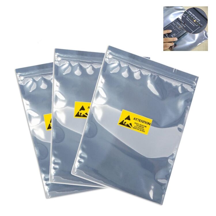 Resealable ESD Shielding Bags with Zip Lock – Anti-Static Protection for Sensitive Electronics