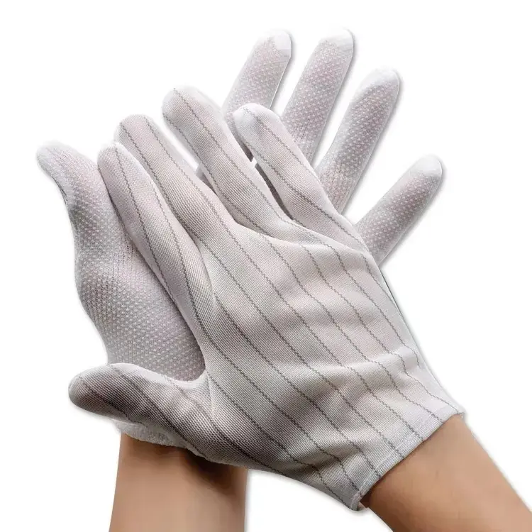 Antistatic Gloves for Semiconductor and PCB Assembly Lines