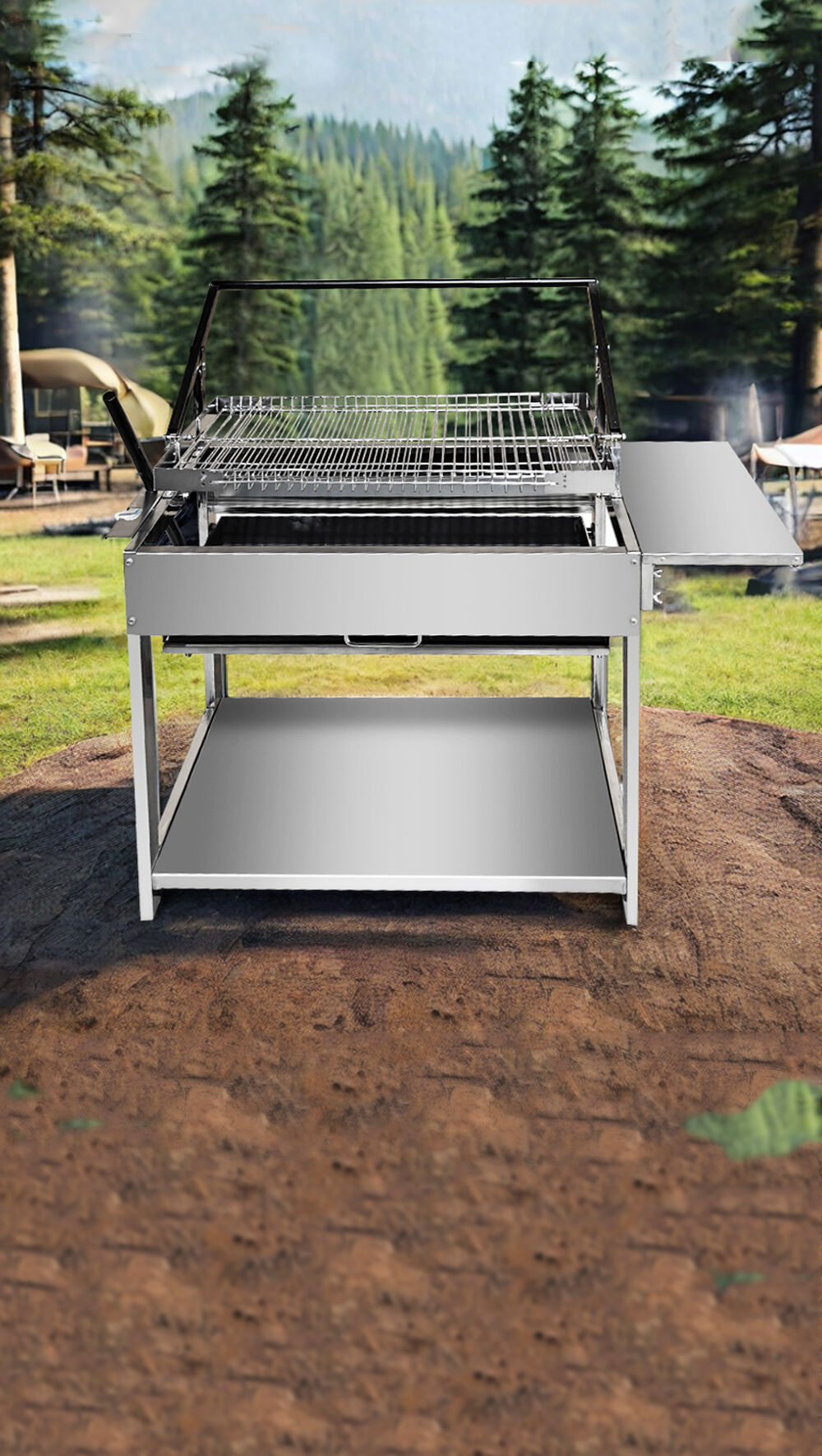 Ultimate Flip BBQ Grill: Revolutionary Dual-Zone Outdoor Cooking with ...