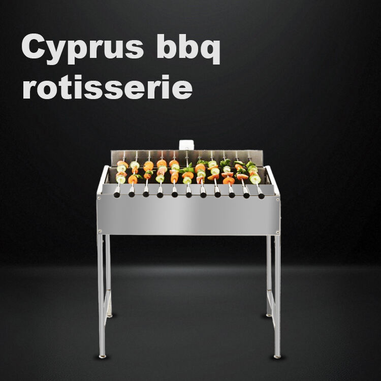 Cyprus BBQ Rotisserie —— Pemanggang Bbq Cypriot Bergerak