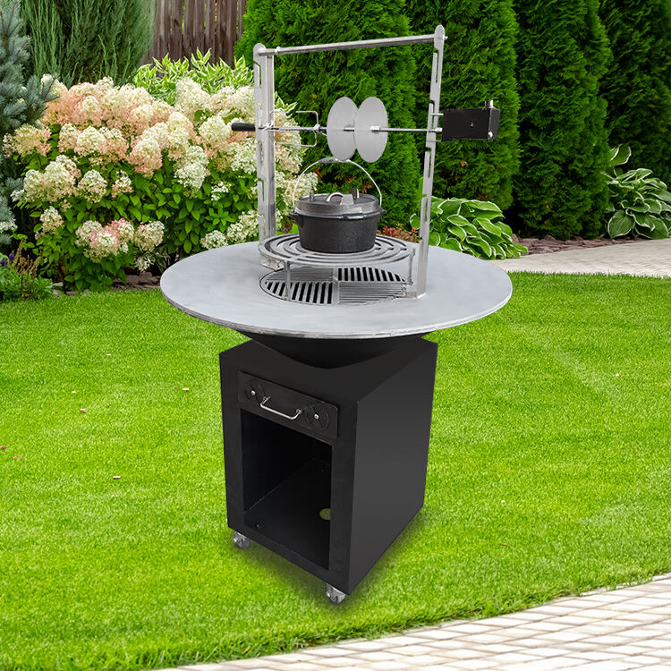 Fire pit – a fire pit within a fire pit, which can be paired with various barbecue accessories and supports customized products