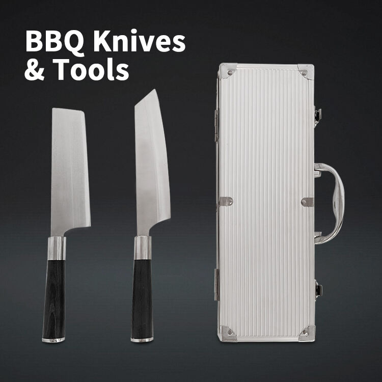 BBQ Knives & Tools —— Professional barbecue cutter set