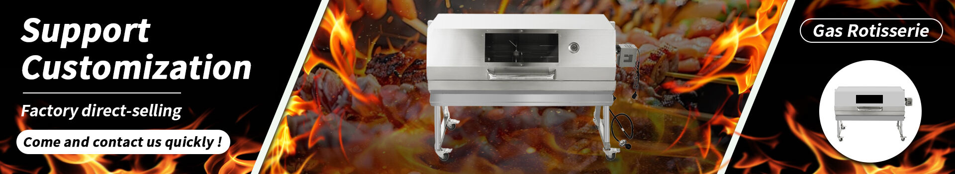 Zware Rotisserie Aandrijvingssysteem