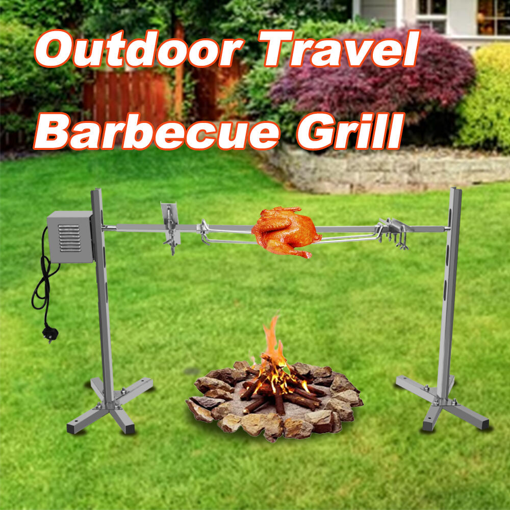 Panggangan Barbecue untuk Perjalanan Outdoor —— Tusuk Sate Stainless Steel