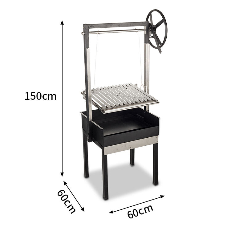 Professional-Grade Rotisserie Mechanism