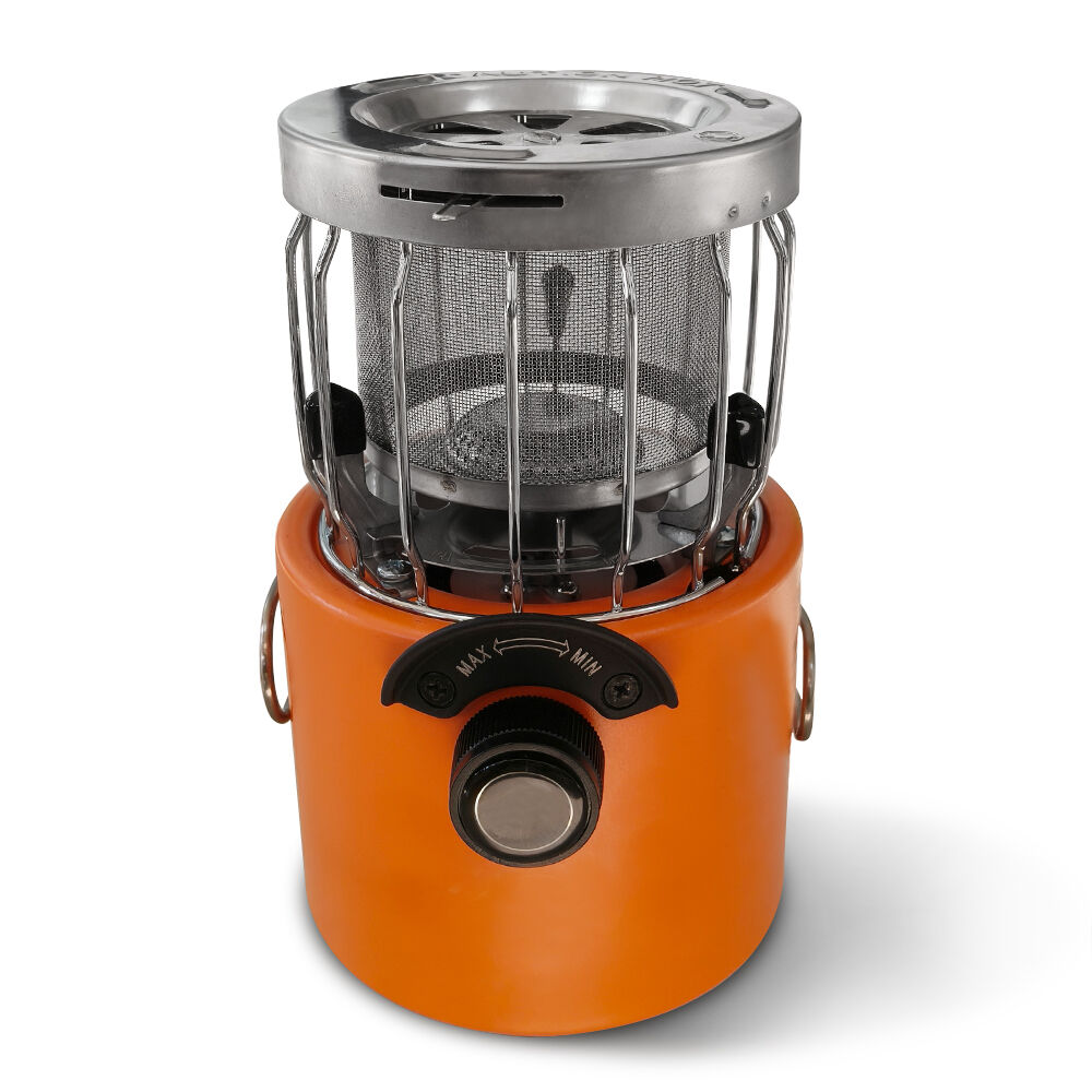 2-in-1 portable gas heater, outdoor camping gas stove, camping heater, customization available.