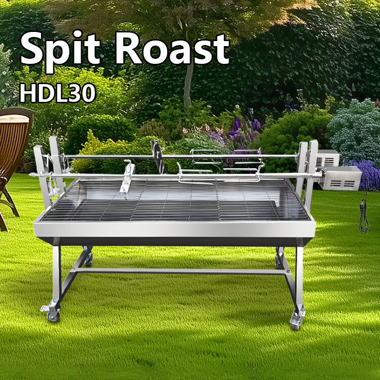 Panggangan Berputar —— Panggangan rotisserie stainless steel