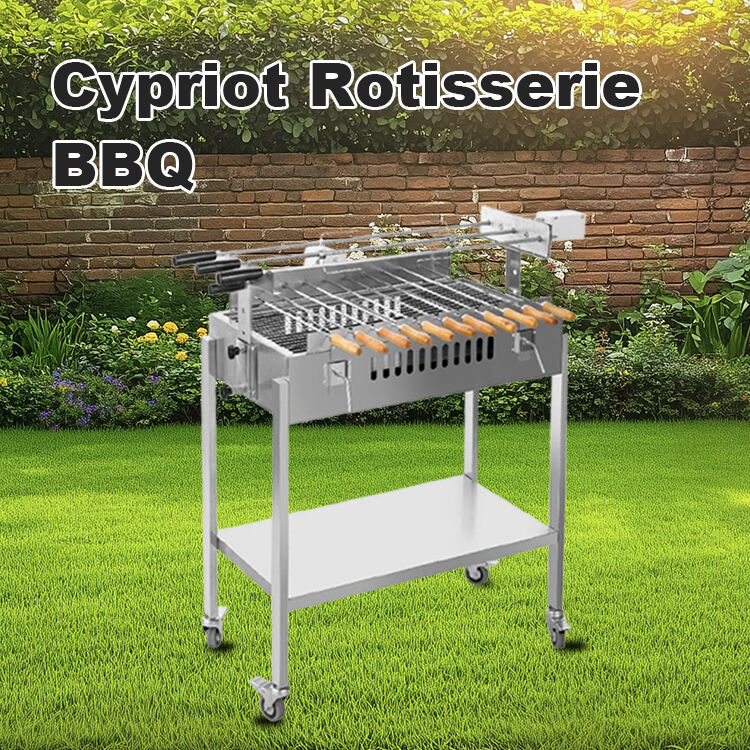 Cypryjski Piec Rotisserie BBQ —— Cypryjski BBQ na Węglu