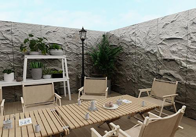 Durable and Eco-Friendly PU Stone for Outdoor Applications