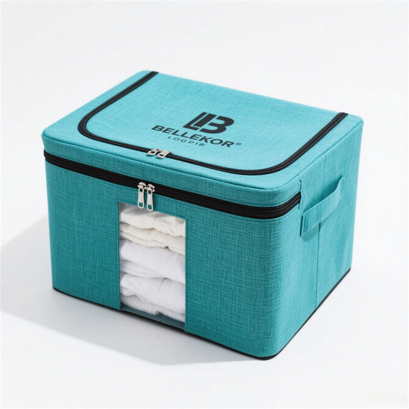 BELLEKOR Folding Clothing Storage Bag (Home Organizing Style)