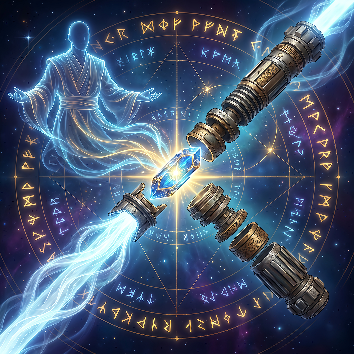 Galactic Armament Encyclopedia: A Comprehensive Study of Lightsaber Mechanics, Lineage, and Form