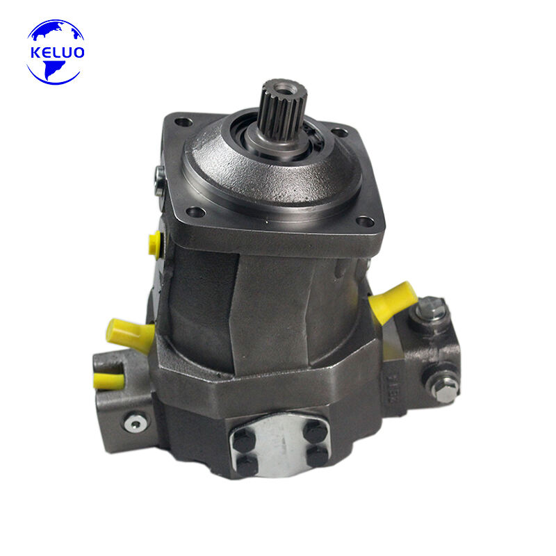 Construction Machinery Travel Drive A6VM80HD1 63W  Hydraulic Axial Variable Piston Motor