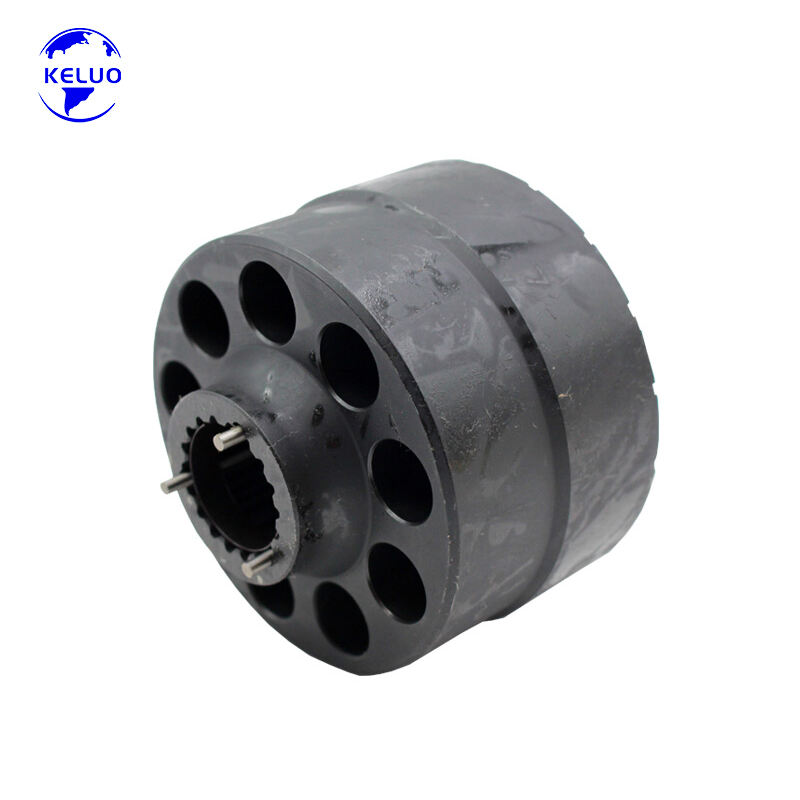 Factory Customization Excavator Hydraulic Pump Spare Parts PVE19 Cylinder block Rotor 