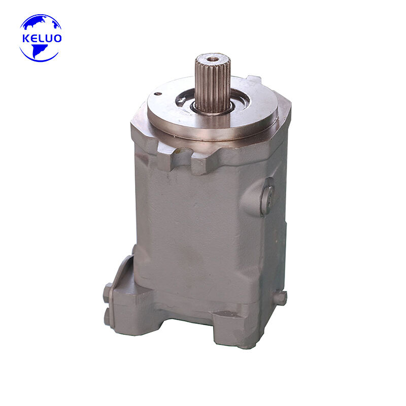 Motor Piston Pemboleh Ubah Hidraulik HMF75 untuk Mesin Binaan dan Mesin Maritim