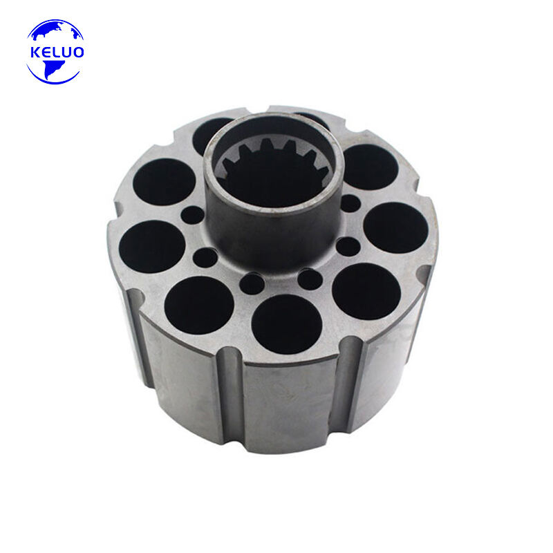 E307 E311 E312C Púmpa Cothabhálaí Cuir Cuardach Bloc Silindre Rotor do Pheamhóir Hidreolach Swing Motor Páirt