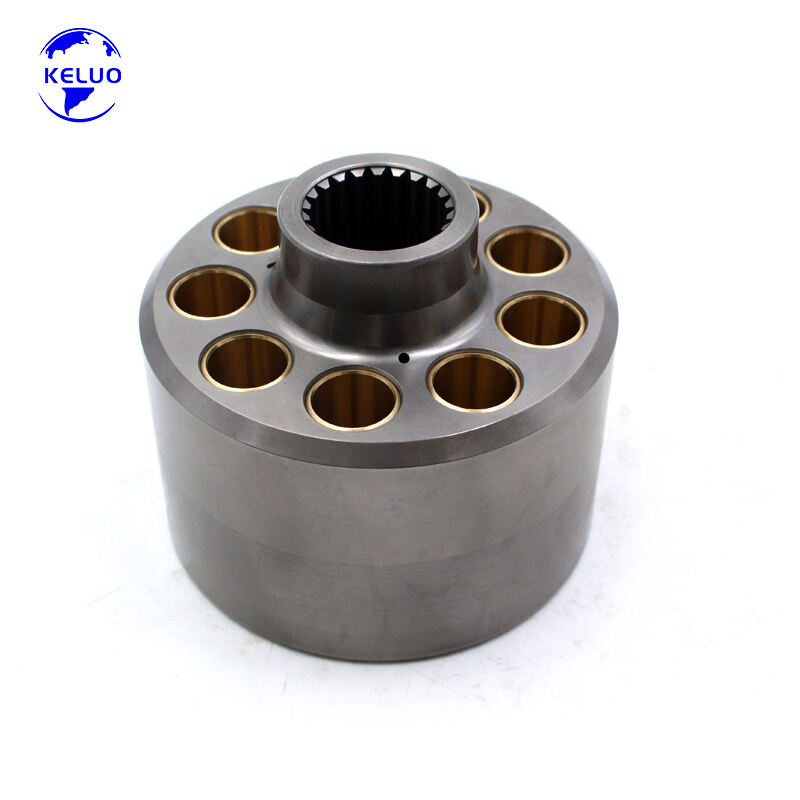 Conjunto rotativo central Peça de bomba de pistão axial hidráulica A4VG71 Bloco de cilindros