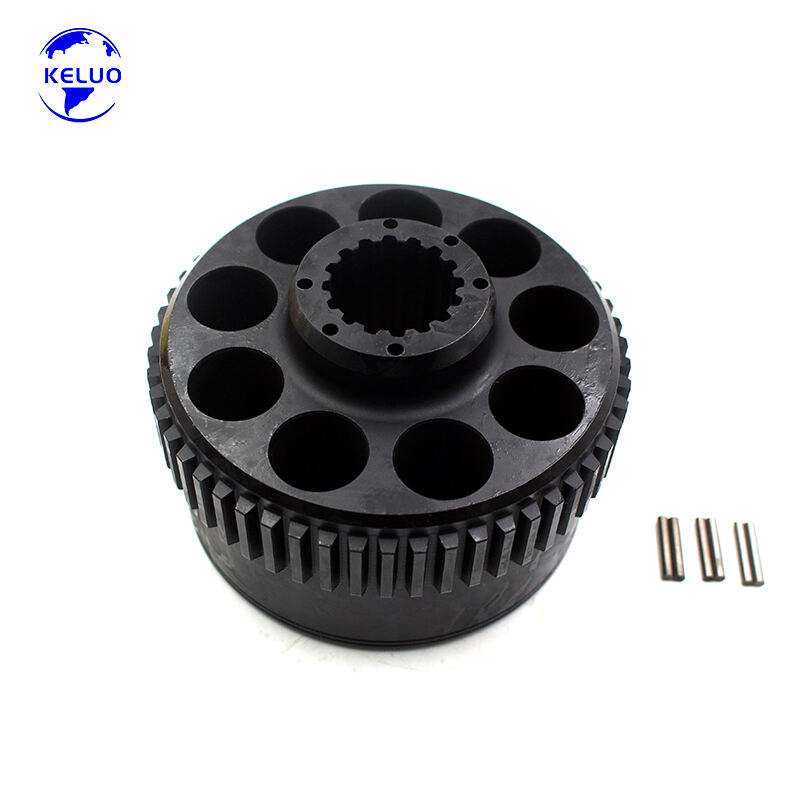 M2X63 M2X63 гидравлик эргэлтийн моторын цилиндр блок, SY135, XG150, LG915 газар шорооны шүүр засварлах машинд зориулсан