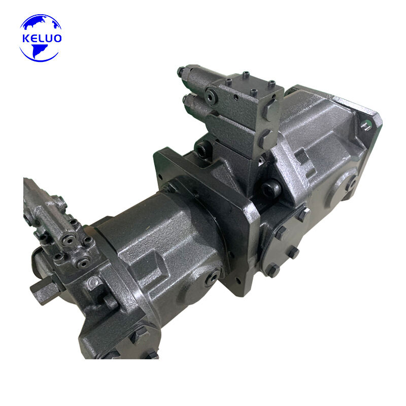 A10VSO series tandem pumps A10VSO140DFR/31L + A10VSO45DFR/31L Piston Pump Combination for Industrial Presses  
