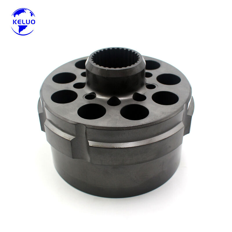 Hydraulic Piston Pump Parts Travel Motor Cylinder Block Rotor HMGF68A ...