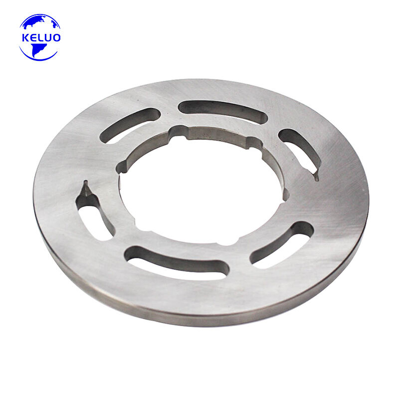 Excavator hydraulic Plunger Pump Spare Parts Eaton64 Valve Plate for industrial machinery