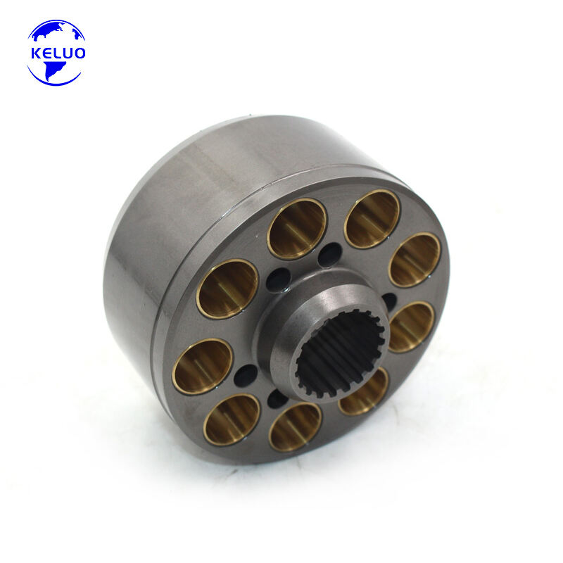 Kawasaki K7V63 Excavator Hydraulpump Reservdelar Cylinderblock för SY135-9 SK130-8