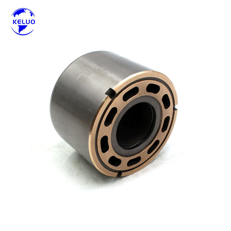 Цилиндров блок PV90R55 за валяк, екскаватор, бетономешалка, бетононасос, резервни части за хидравлична плунжерна помпа