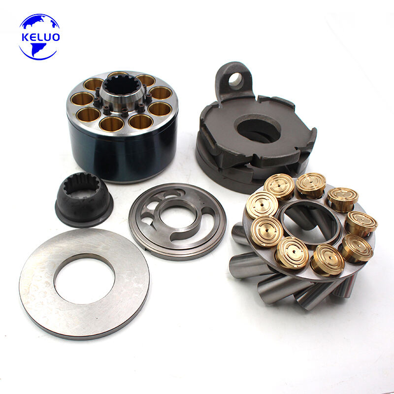 K5V140 hydraulpumpdel cylinderblock, kolvvantar, spärrplatta, backplatta, monterad ventilplatta, tryckplatta