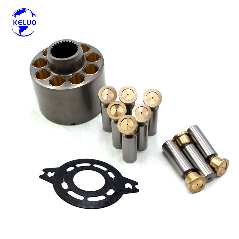 Ремонтен комплект за хидравлична плунжерна помпа PV90R55, цилиндров блок, плунжер с обувка, разпределителна плоча