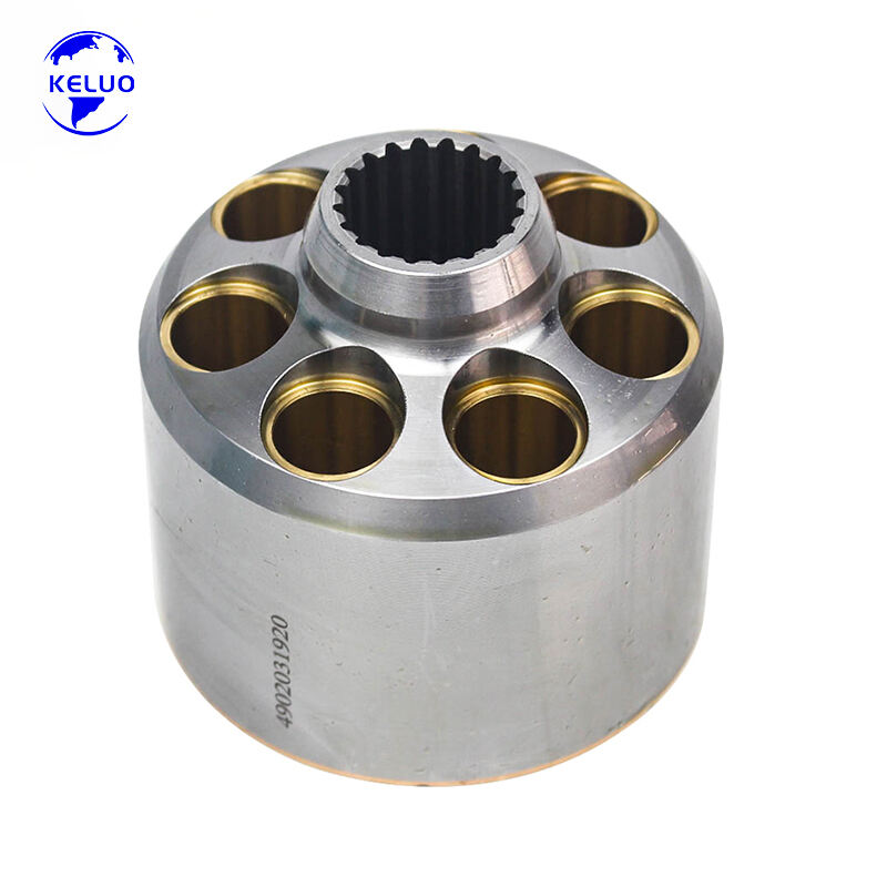 Baggermachine bouwmachines onderdelen cilinderblok voor HMF35 axiale zuiger hydraulische pomp