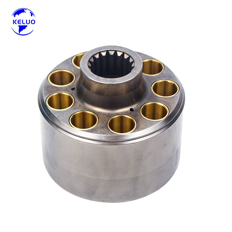 Მაღალი ხარისხის ექსკავატორის ჰიდრავლიკური მოტორ-პუმპის ნაწილები A4VG40 A4VG45 A4VG56 ცილინდრის ბლოკი