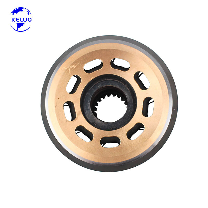 Cuidithe Malartaigh Púmpa Hidiléach Rexroth A4VG125 Bloc Chilindre do Mhianadóirí Eochair