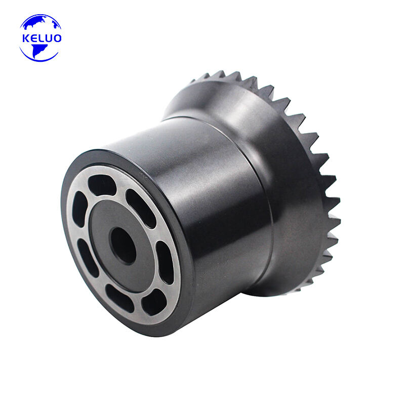 F12-080 Rotary Group Cylinder block Hydraulic Pump Part for Forestry and Mining Equipment