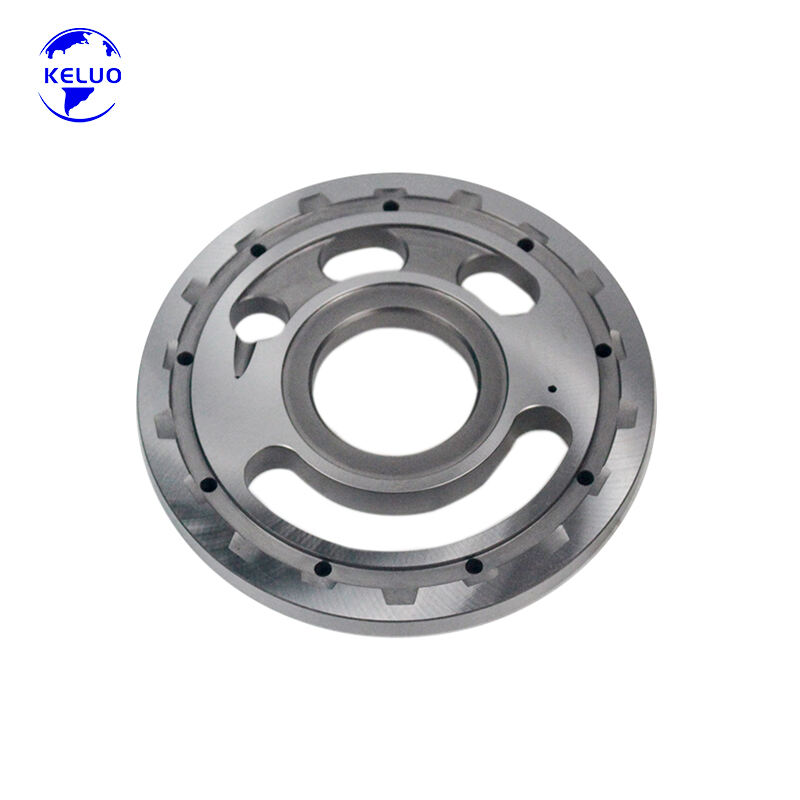 Ventilplatta vänster och höger, delar till hydraulisk kolvpump för grävmaskin PC300-7, byggnadsutrustning