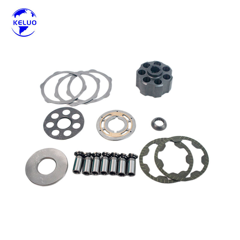 PC60-7 S M Hydraulikpumpe Teil Zylinderblock Ventilplatte Kolbenschuh Schrägscheibe Sicherungsplatte Druckplatte